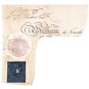 Image 3 : British Kings William IV + George III Lot of Two Large Clipped Autographs