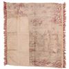 Image 2 : c. 1783 Rev. War Era Printed Textile: Washington + America at Altar of Liberty