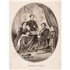 Image 2 : c. 1864 Civil War LINCOLN FAMILY. Lithographic Print, by J. Gemmell, Chicago