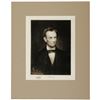 Image 1 : c.1901 Copy of an Original Drawing of Lincoln from Life by F.B. Carpenter