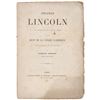 Image 1 : 1865 French Booklet, Abraham Lincoln’s Life by Arnaud, Paris with Woodcut Images