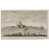 Image 1 : 1758 Engraved Print titled: The N.E. Side of The Fort On the Island of d’Aix