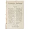 Image 1 : 1791-97 The European Magazine, 4 Issues, Articles on Voltaire + Bank of England