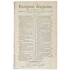 Image 5 : 1791-97 The European Magazine, 4 Issues, Articles on Voltaire + Bank of England