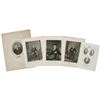 Image 1 : c. 1800s Lot of 5 Prominent Americans Prints: Robert Fulton + Robert Morris