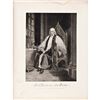 Image 2 : c. 1850 Four Famous Americans Portraits including: John Adams + Stephen Girard
