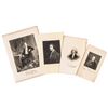 Image 1 : 1800s 4-Prints of FAMOUS Americans: ELI WHITNEY; ROGER SHERMAN; PHILIP SCHUYLER