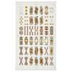 Image 1 : Complete Sheet Italian Playing Cards by Viassone, Turin, Deck of 40 Cards, Mint