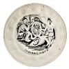 Image 1 : c. 1810-1830 Indian Chiefs Theme Transfer Image Liverpool Pottery Saucerette