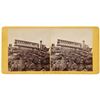 Image 1 : c. 1870 2-Stereocard Photos Scenes of a Primitive Train on Mt. Washington (NH)