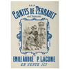 Image 1 : c. 1887 Two Vintage French Theatre Posters LES CONTES DE PERRAULT EN CHANSONS