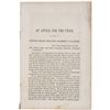 Image 1 : 1856 Presidential Campaign Imprint: AN APPEAL FOR THE UNION...  Hon. R.J. Walker