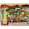 Image 1 : Timely American Oil Painting Historical Theme Mural of Jewish History in America