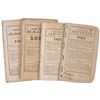 Image 1 : Four Rhode Island Almanacks by Isaac Bickerstaff Dated 1822, 1825, 1827 and 1831