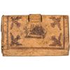 Image 2 : Civil War Period Wallet - Decorated with an Engraved Mormon Beehive Design