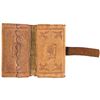 Image 3 : Civil War Period Wallet - Decorated with an Engraved Mormon Beehive Design