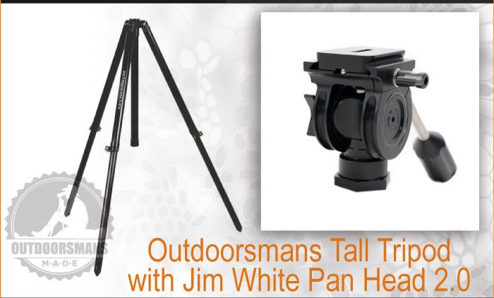 Outdoorsmans Tall Tripod Amp Jim White Pan Head 2 0
