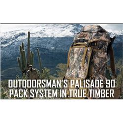 Outdoorsmans Palisade 90 BackPack System - True Timber