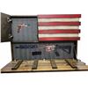 Image 1 : Liberty American Flag Gun Concealment case with 2 compartments "Some Gave All" w/Flag Firearms, AR15