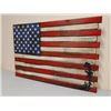 Image 2 : Liberty American Flag Gun Concealment case with 2 compartments "Some Gave All" w/Flag Firearms, AR15