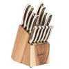 Image 1 : Cabin & Lodge 14 piece Kitchen Cutlery Set with Hardwood Bloc