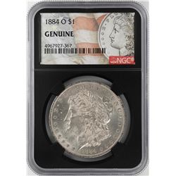 1884-O $1 Morgan Silver Dollar Coin NGC Genuine