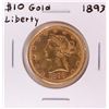 Image 1 : 1893 $10 Liberty Head Eagle Gold Coin