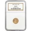 Image 1 : 2007 $5 American Gold Eagle Coin NGC MS70