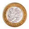 Image 1 : .999 Silver Harrah's Lake Tahoe, Nevada $10 Casino Limited Edition Gaming Token