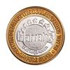 Image 2 : .999 Silver Harrah's Lake Tahoe, Nevada $10 Casino Limited Edition Gaming Token