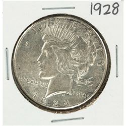 1928 $1 Peace Silver Dollar Coin