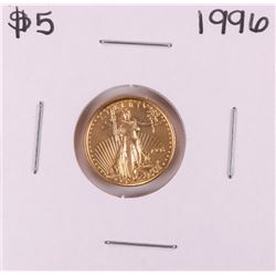 1996 $5 American Gold Eagle Coin