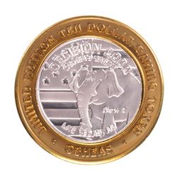 .999 Silver Osheas Casino Las Vegas, Nevada $10 Casino Limited Edition Gaming Token