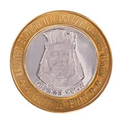 .999 Silver Buffalo Bills Resort & Casino Primm, NV $10 Limited Edition Gaming Token