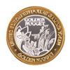 Image 1 : .999 Silver Golden Nugget Las Vegas $10 Casino Limited Edition Gaming Token