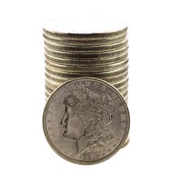 Roll of (20) Brilliant Uncirculated 1886 $1 Morgan Silver Dollar Coins