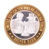 Image 2 : .999 Silver Silver Club Casino Sparks, NV $10 Limited Edition Casino Gaming Token