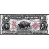 Image 1 : 1901 $10 Bison Legal Tender Note