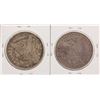 Image 2 : Lot of (2) 1889 $1 Morgan Silver Dollar Coins