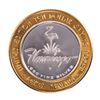 Image 2 : .999 Fine Silver Flamingo Reno, Nevada $10 Limited Edition Gaming Token