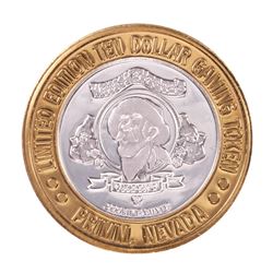 .999 Silver Whiskey Pete's Casino Primm, Nevada $10 Limited Edition Gaming Token