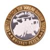 Image 2 : .999 Silver Whiskey Pete's Casino Primm, Nevada $10 Limited Edition Gaming Token