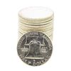 Image 2 : Roll of (20) Brilliant Uncirculated 1958 Franklin Half Dollar Coins