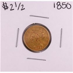 1850 $2 1/2 Liberty Head Quarter Eagle Gold Coin