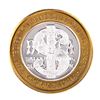 Image 2 : .999 Silver The Delta Saloon Nevada $10 Casino Limited Edition Gaming Token