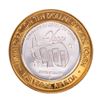 Image 2 : .999 Silver Las Vegas Club Nevada $10 Casino Limited Edition Gaming Token