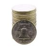 Image 2 : Roll of (20) Brilliant Uncirculated 1951 Franklin Half Dollar Coins