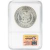 Image 2 : 1879-S $1 Morgan Silver Dollar Coin NGC MS66