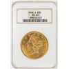Image 1 : 1898-S $20 Liberty Head Double Eagle Gold Coin NGC MS60