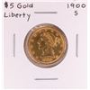 Image 1 : 1900-S $5 Liberty Head Half Eagle Gold Coin